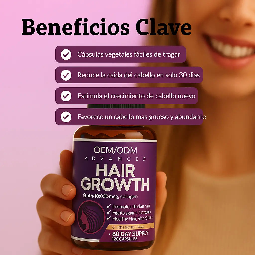 Crecimiento Capilar Avanzado para Mujeres