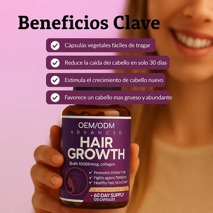 Crecimiento Capilar Avanzado para Mujeres