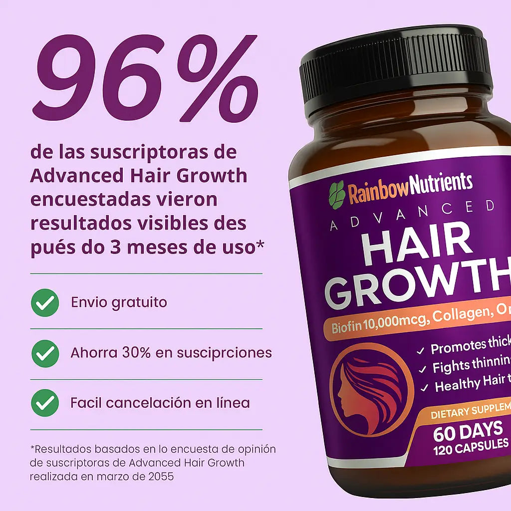 Crecimiento Capilar Avanzado para Mujeres