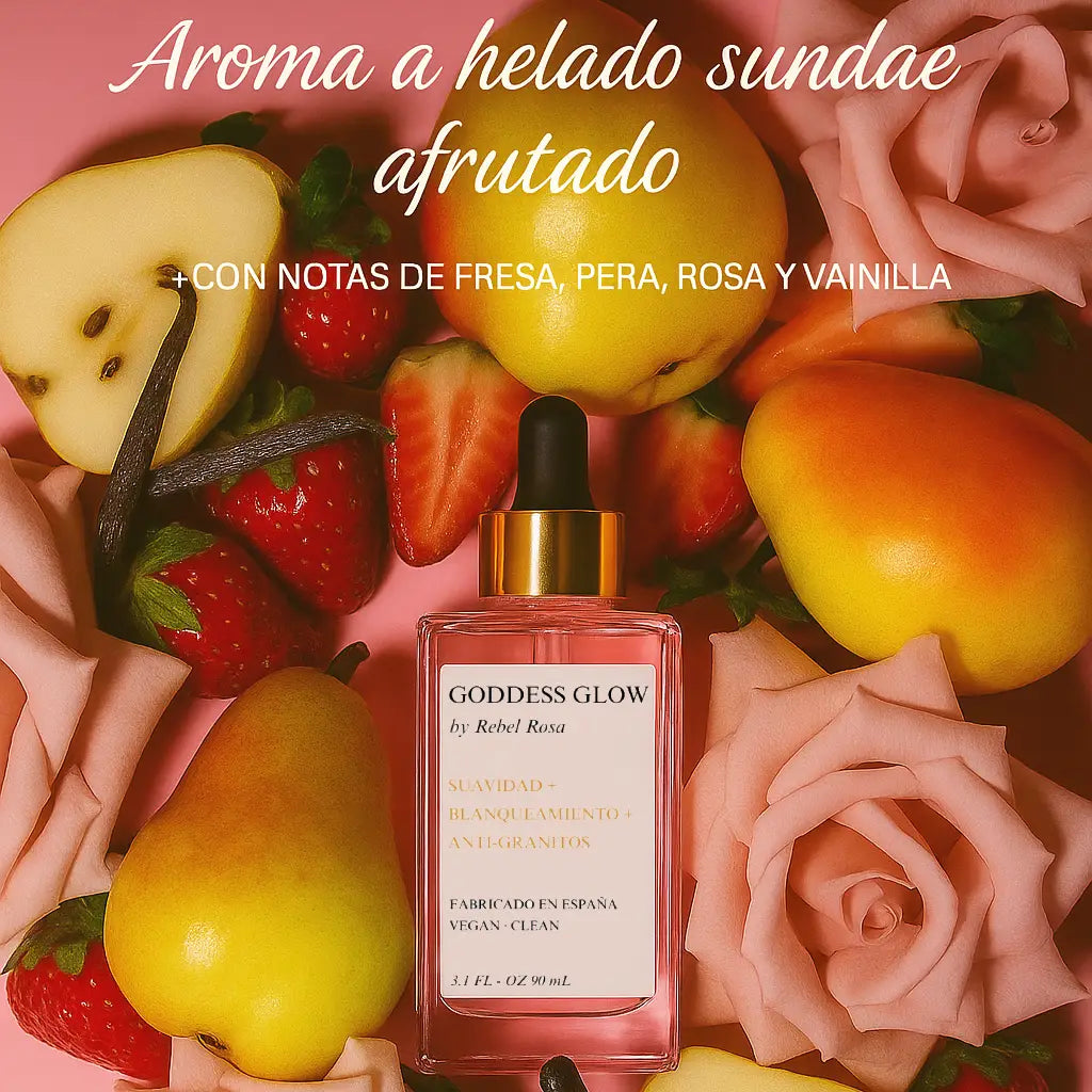 Aceite para después del afeitado de sabor suave - Aroma a fresa y vainilla